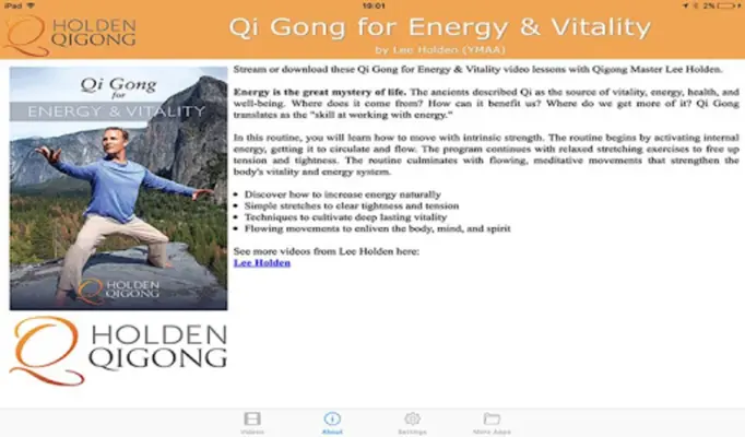 Qi Gong for Energy & Vitality android App screenshot 12