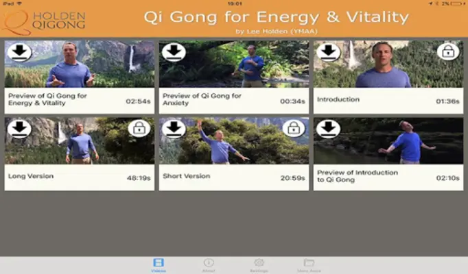 Qi Gong for Energy & Vitality android App screenshot 13