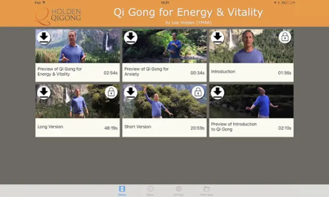 Qi Gong for Energy & Vitality android App screenshot 3