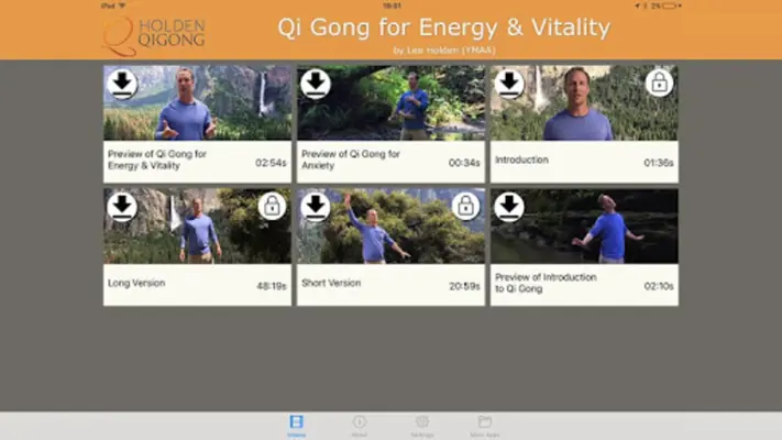 Qi Gong for Energy & Vitality android App screenshot 8